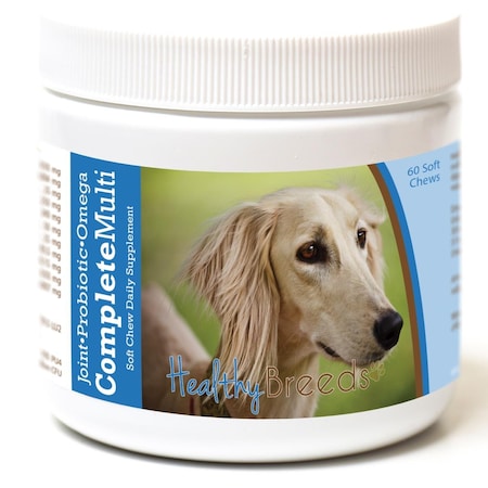 Healthy Breeds Saluki all in one Multivitamin Soft Chew, 60PK 192959008913